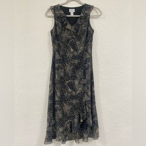 LOFT Flutter Midi Dress